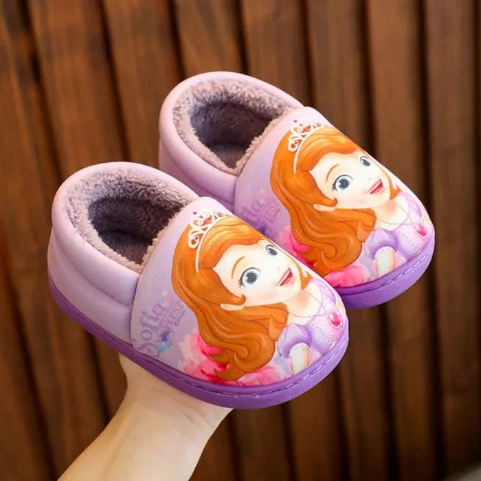 Princess Elsa Winter Classic Printed Slippers