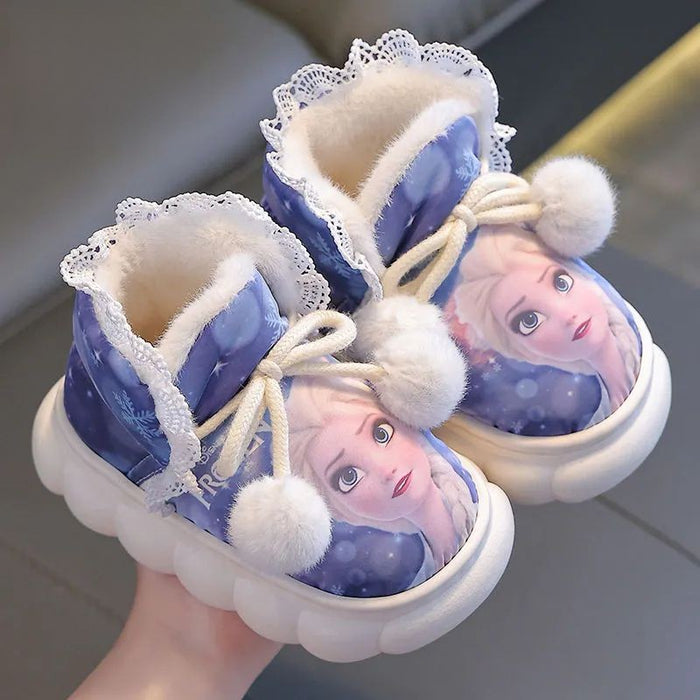 Princess Elsa Winter Thick Sole Slippers