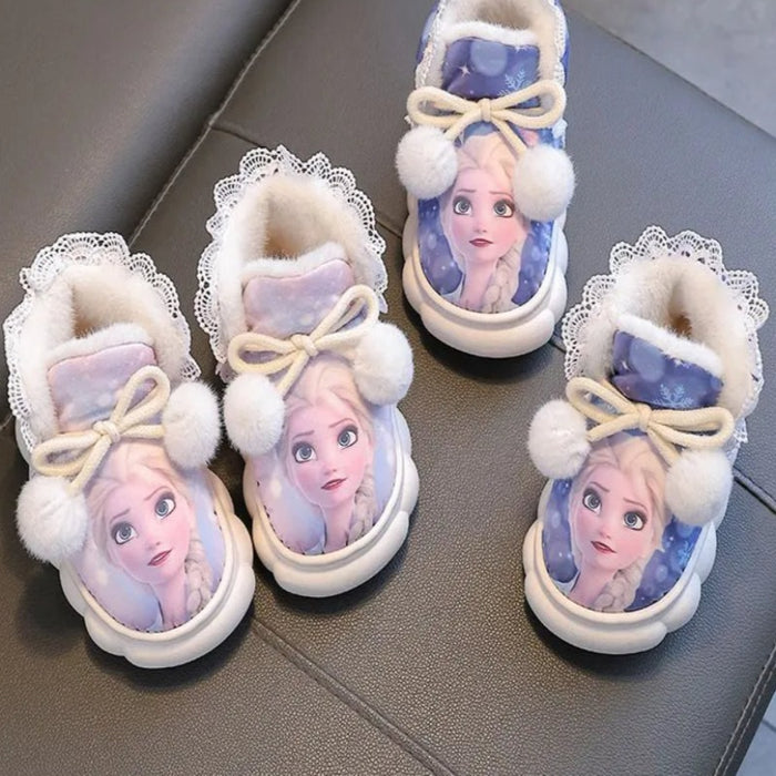 Princess Elsa Winter Thick Sole Slippers