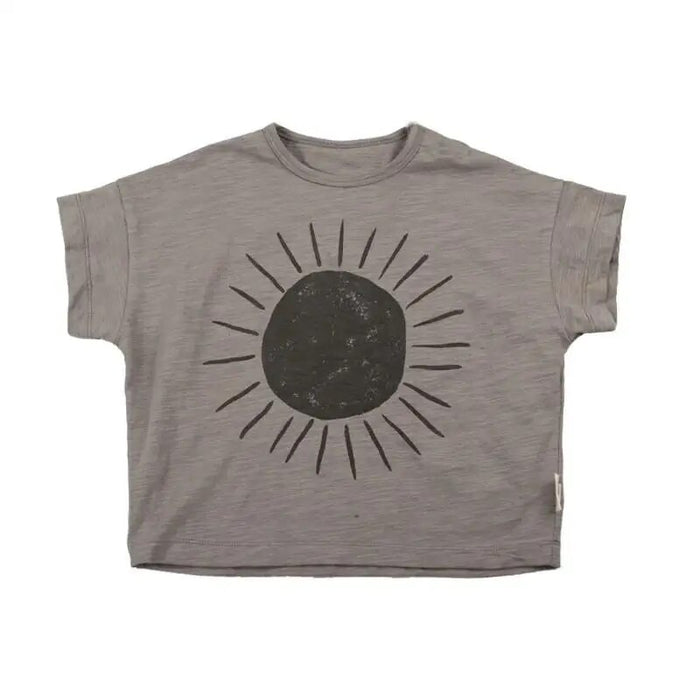 Printing Short Sleeve T Shirt For Toddlers