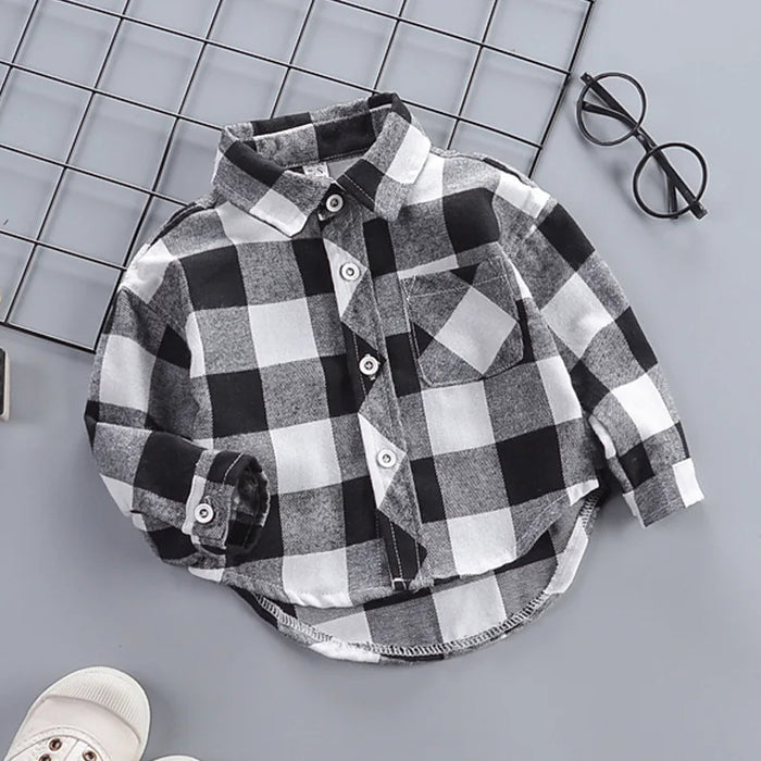 Rustic Plaid Layering Shirt