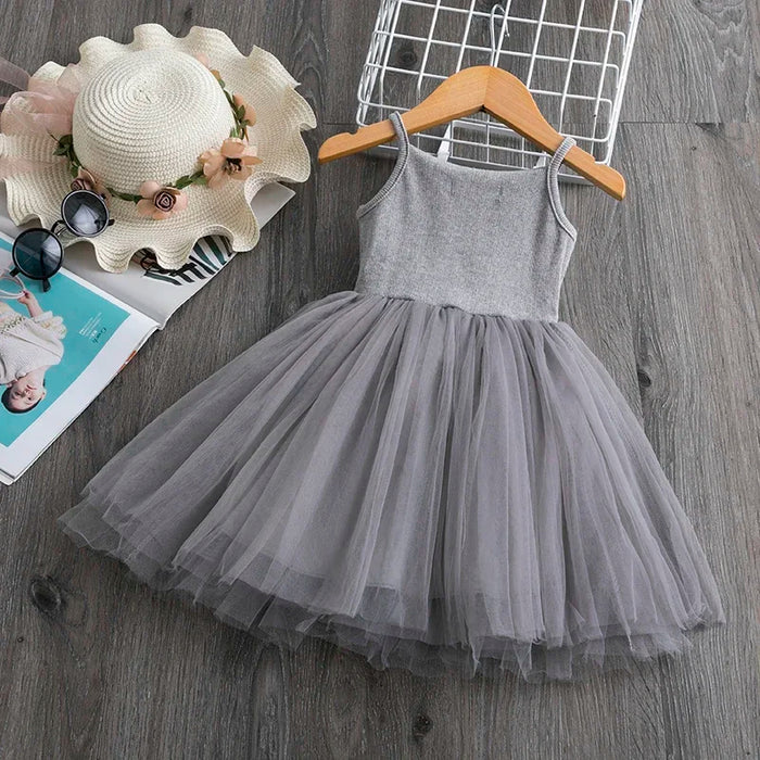 Sleeveless Tulle Party Dresses