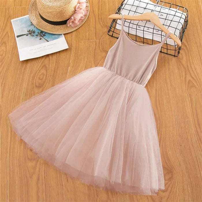 Sleeveless Tulle Party Dresses