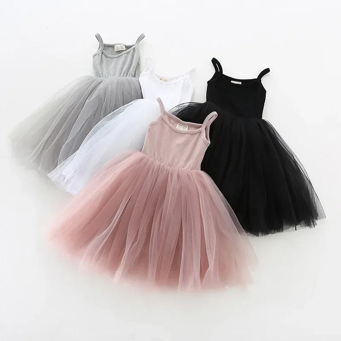 Sleeveless Tulle Party Dresses