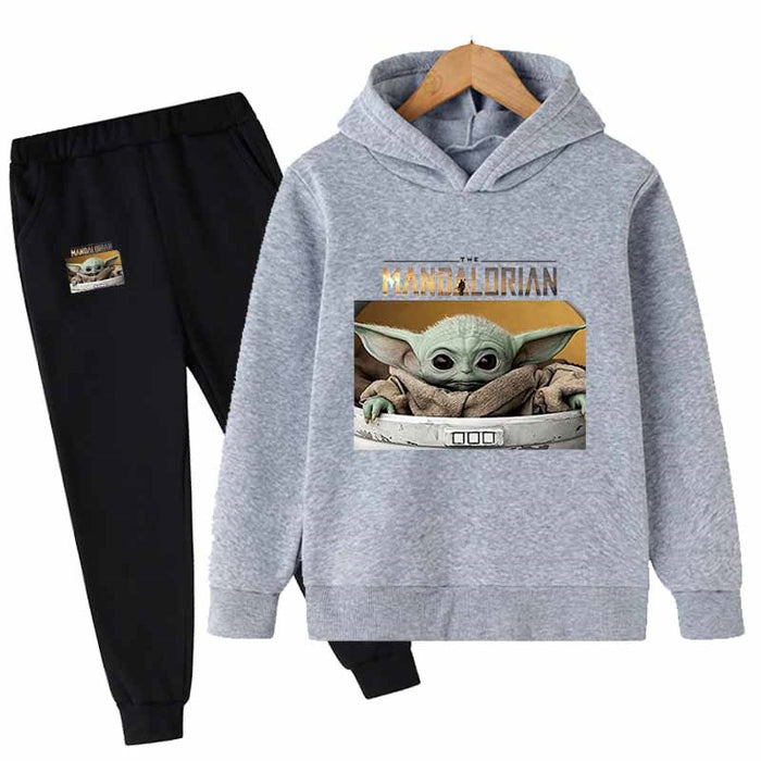 Star Wars Yoda Character Hoodies Set