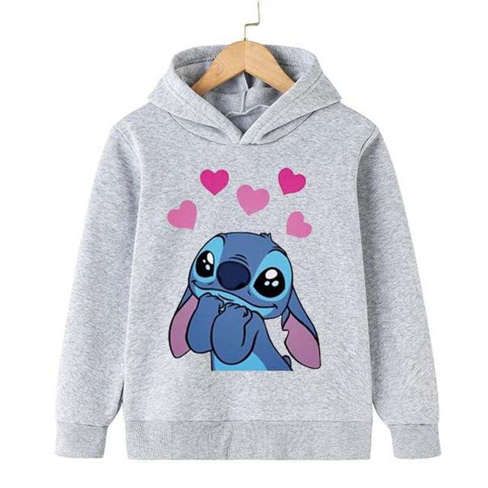 Stitch Spring Autumn Long Sleeves Hoodies