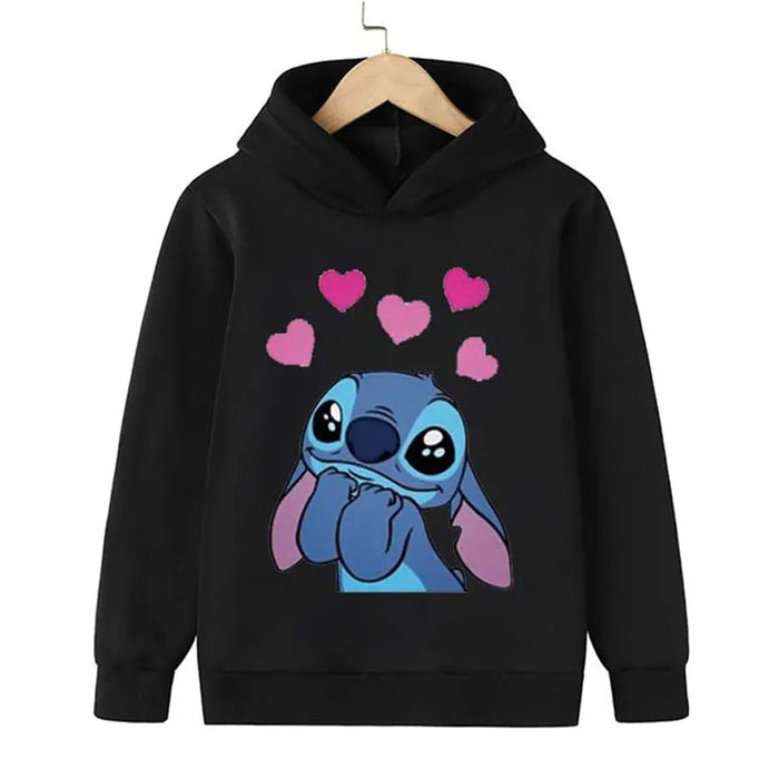 Stitch Spring Autumn Long Sleeves Hoodies