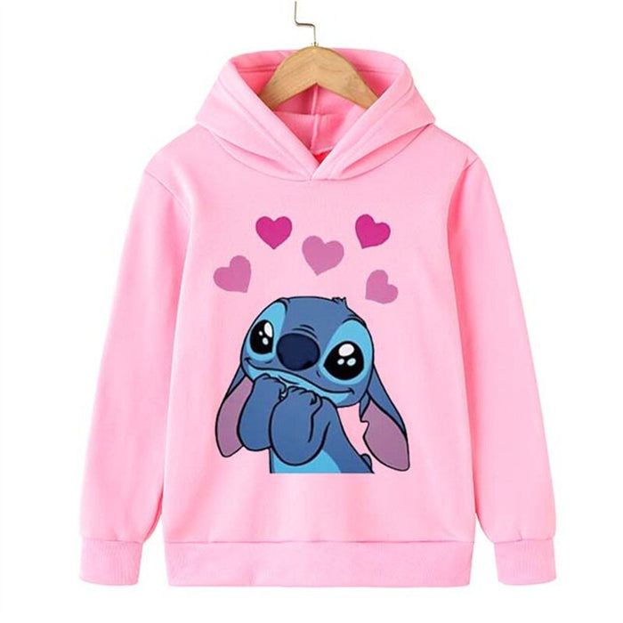 Stitch Spring Autumn Long Sleeves Hoodies