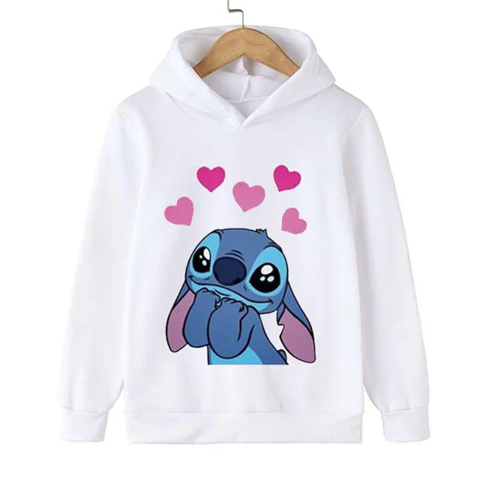 Stitch Spring Autumn Long Sleeves Hoodies