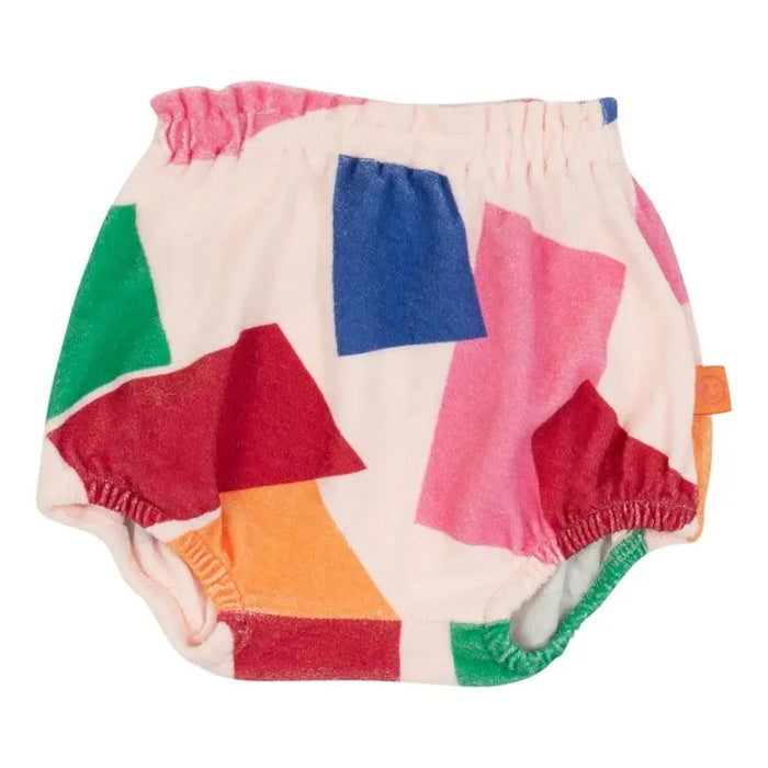 Printed Striped Baby Bloomers