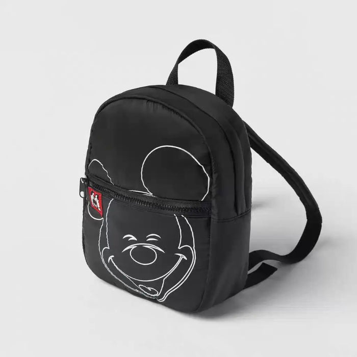 Stylish Mickey Canvas Backpack For Kids