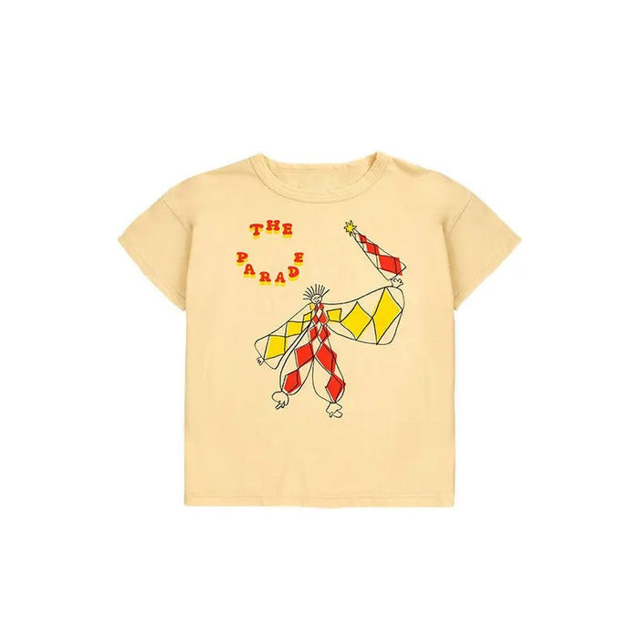 Summer Cartoon Fun Short Sleeve T Shirt