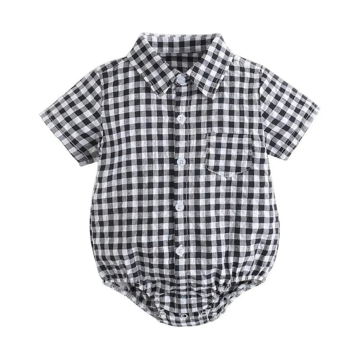 Summer Gingham Infant Bodysuit