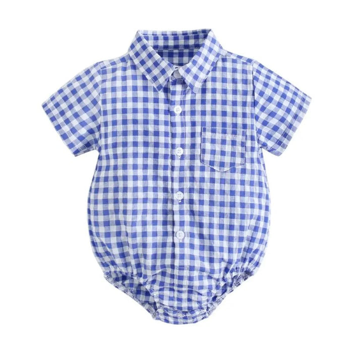 Summer Gingham Infant Bodysuit