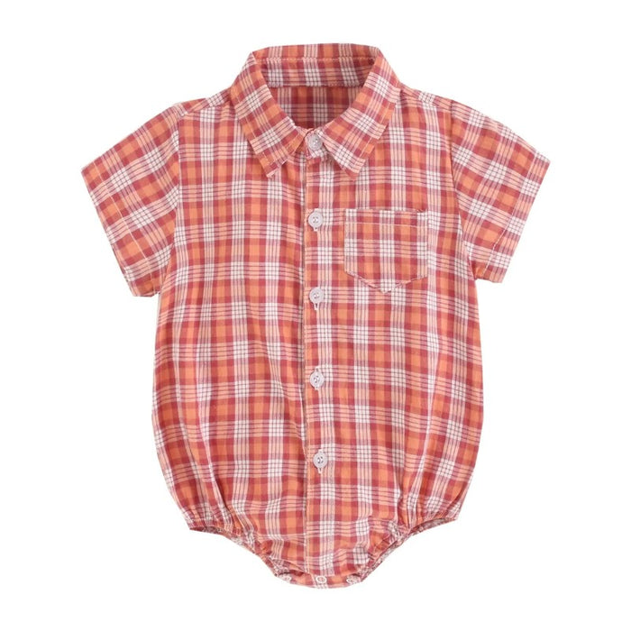 Summer Gingham Infant Bodysuit