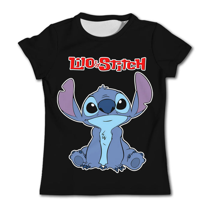 Summer Stitch Printed T Shirt