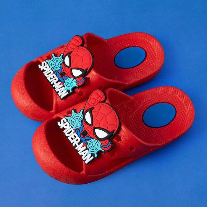 Superhero Print Summer Slippers