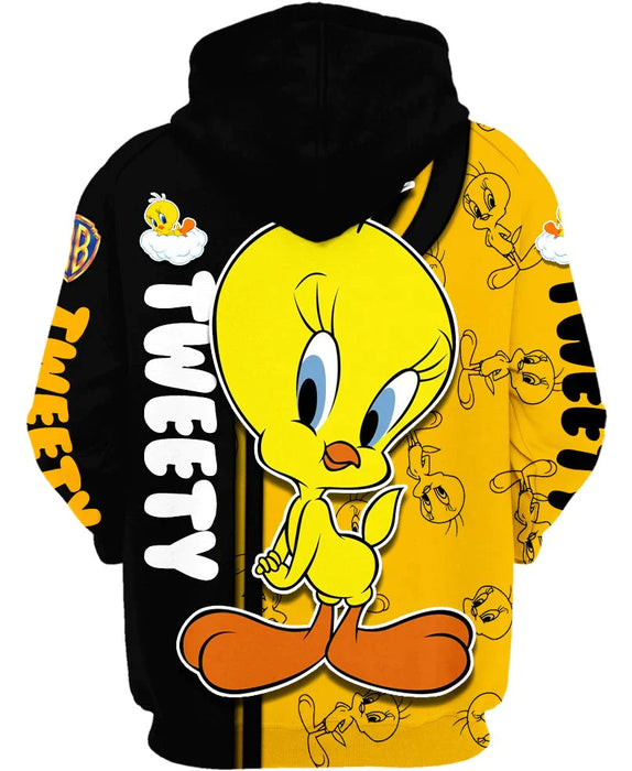 Children Tweety Zip Up Hoodie