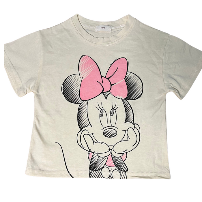 Kids Minnie Mouse Expression T Shirt