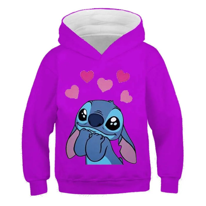 Vibrant Character Themed Youth Hoodie