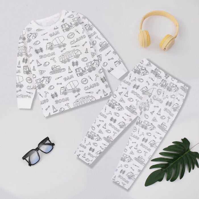 DIY Color Me Pajama Set For Kids