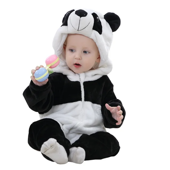 Toddler Cow Themed Fleece Baby Suits