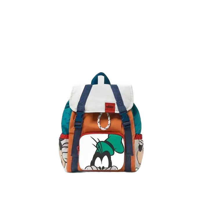 Donald Duck and Mickey Mouse Cartoon Print Kids Backpack