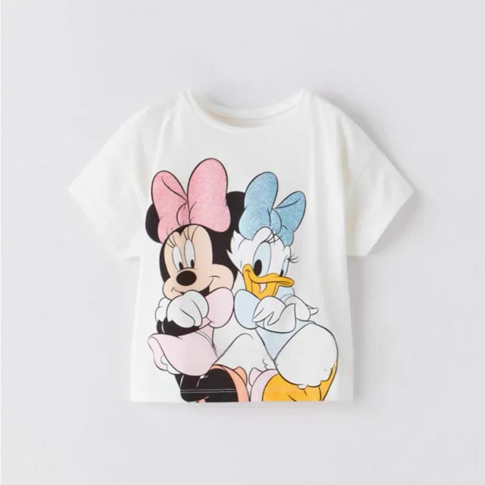 Kids Casual Print Summer Tees