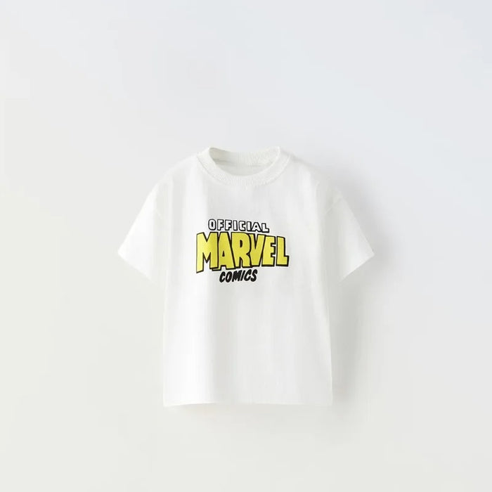 Vibrant Cartoon Print Kids Tshirt