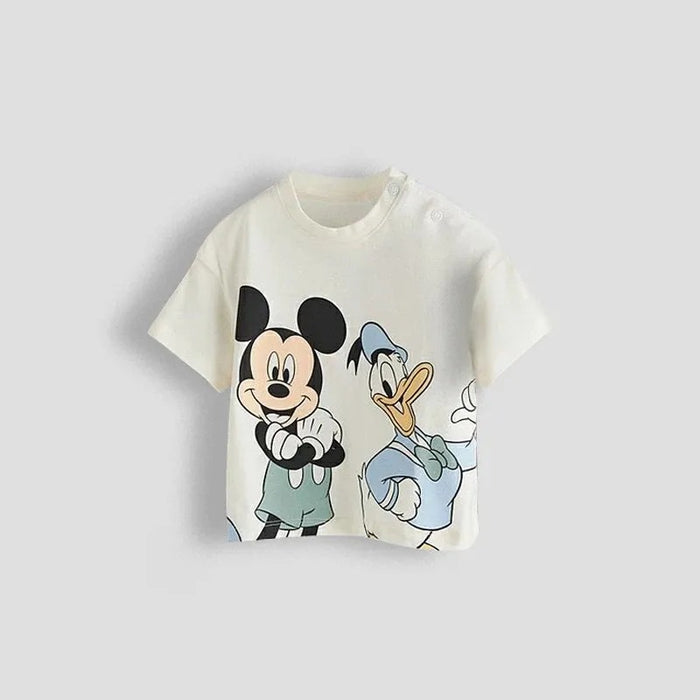 Cartoon Print Tshirt For Kids