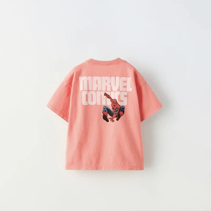 Vibrant Cartoon Print Kids Tshirt