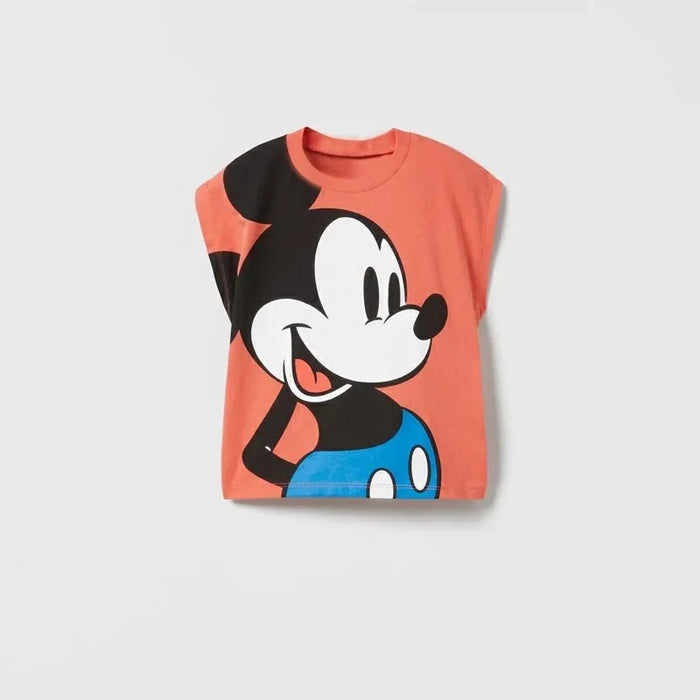 Cartoon Crewneck Toddler Tshirt