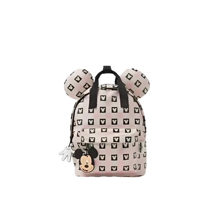 Mickey Pink Checkered Adventure Backpack