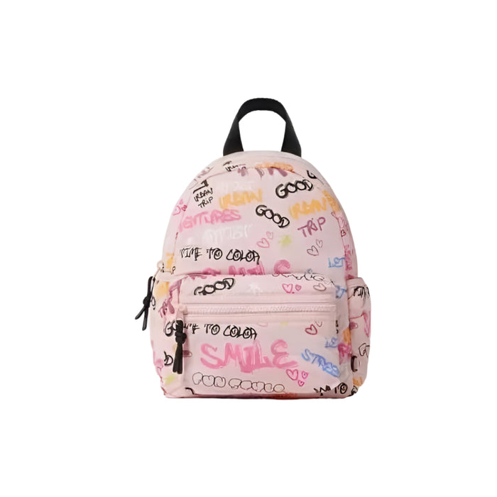 Versatile Graffiti Print Backpack