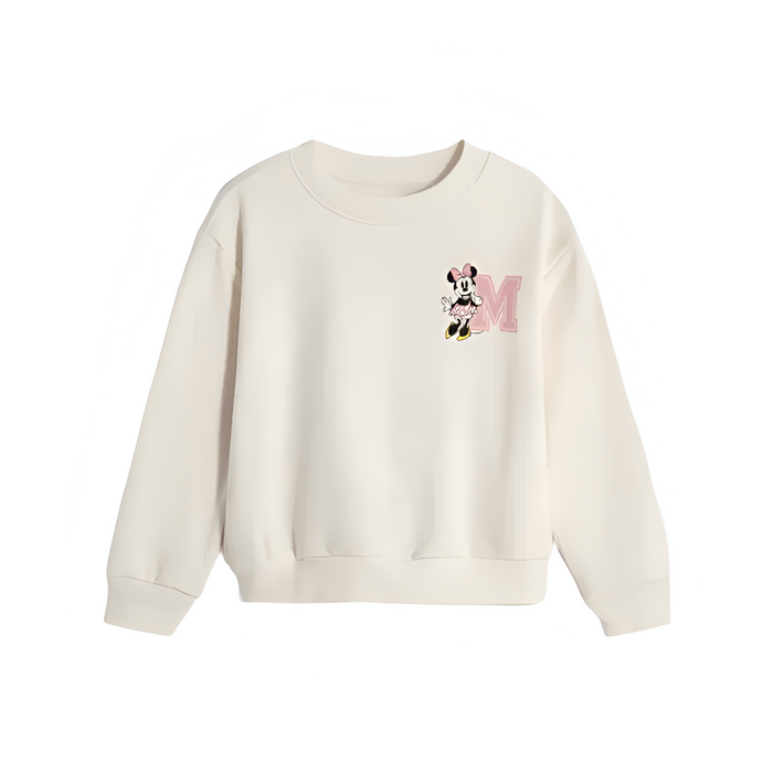 Minnie Printed Design Casual Sweatshirt