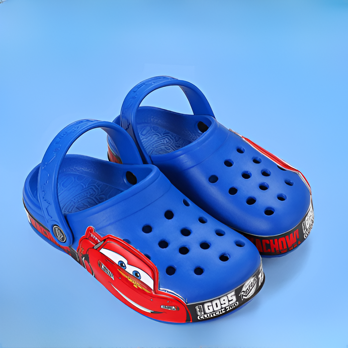 Iron Man Car Hole Shoes Sandals