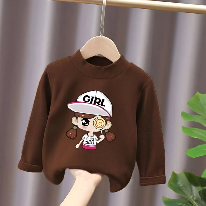 Autumn Wear Sweatshirt For Girls