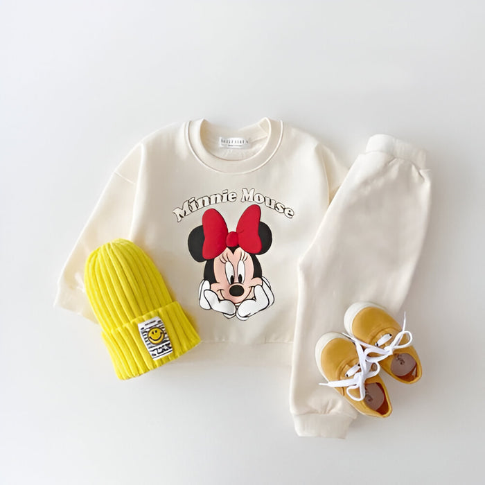 Mickey Mouse 2 Pieces Tops And Sweatpants