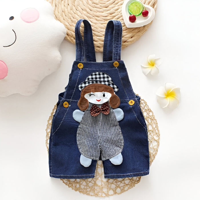 Denim Bear Overalls For Toddlers