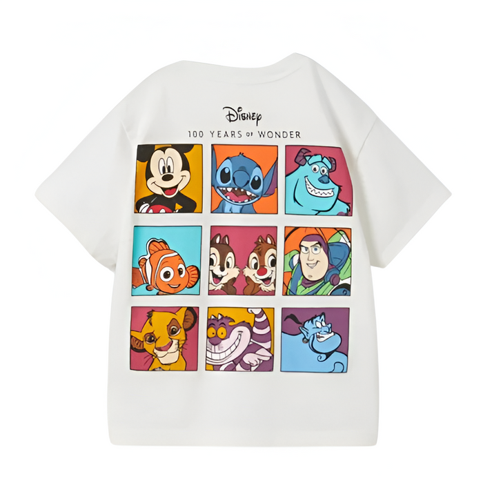 Cartoon Print Tshirt For Kids