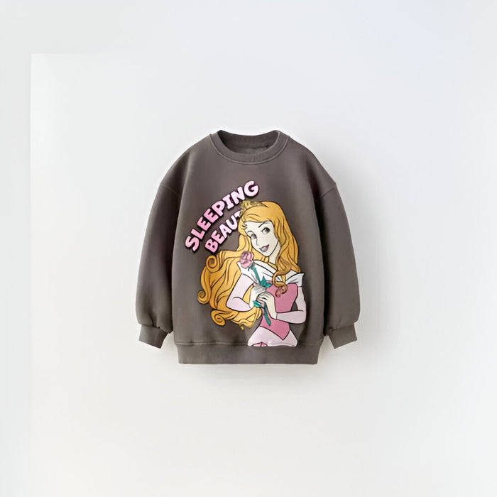 Printed Long Sleeved Sweatshirt