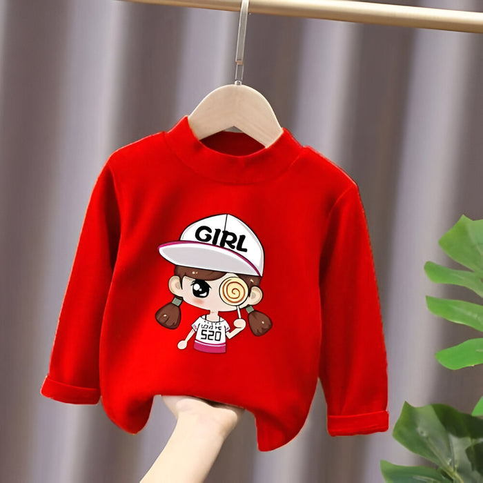 Autumn Wear Sweatshirt For Girls