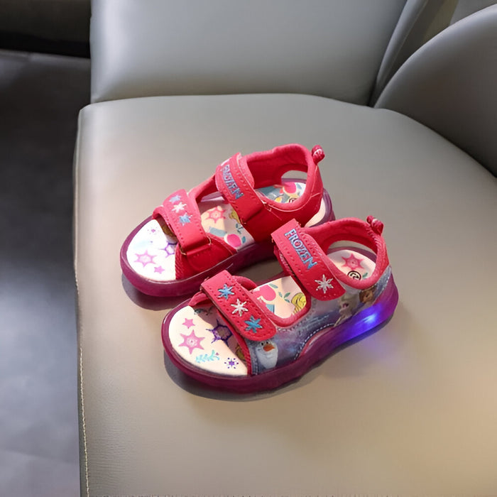 Frozen Casual LED Flash Sandals