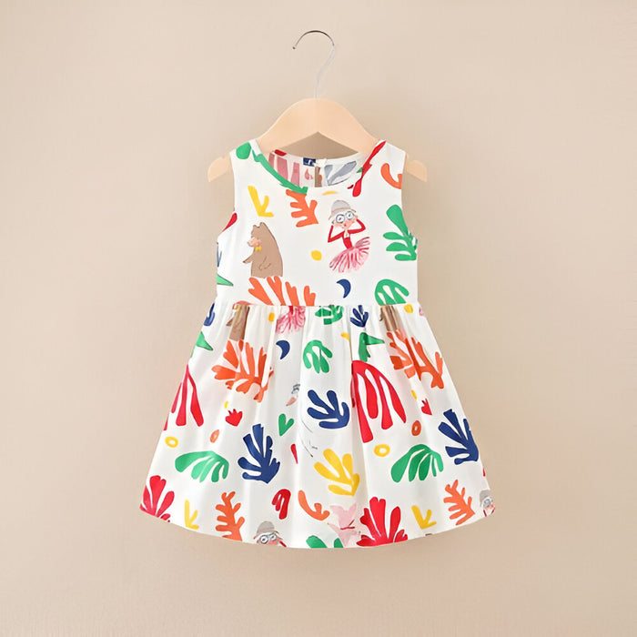 Floral Paradise Toddler Dress