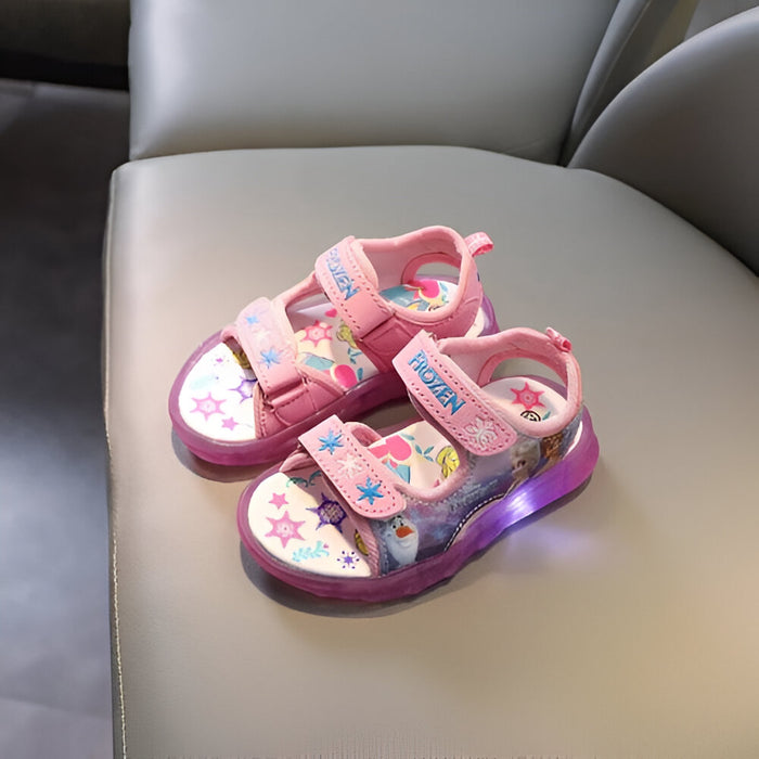 Frozen Casual LED Flash Sandals