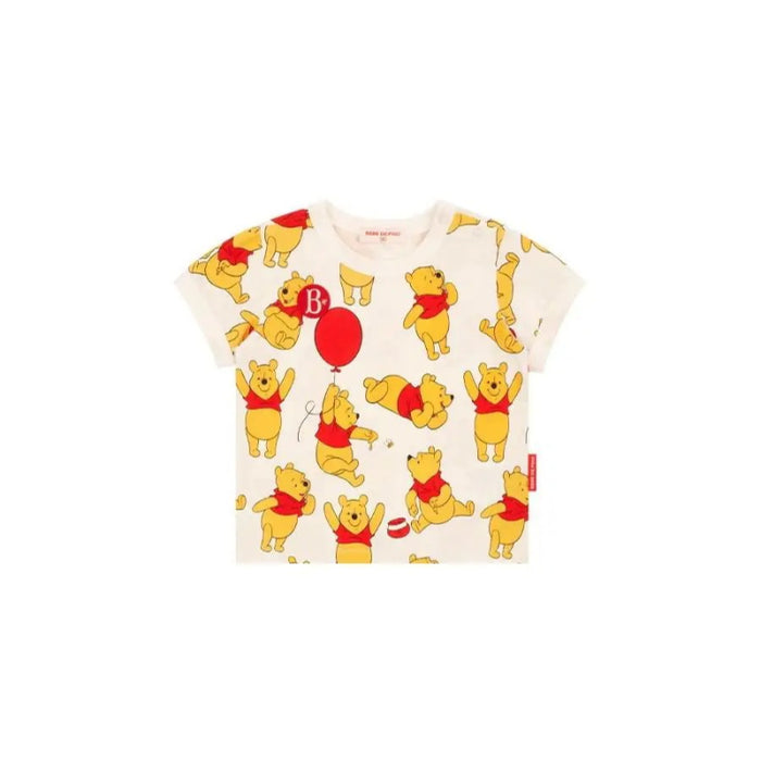 Tigger And Pooh Print T Shirt and Shorts Set