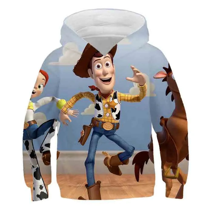 Kids Toy Story Sweatshirts Fashion Hoodies