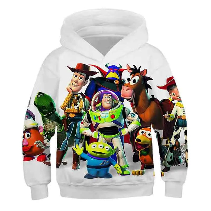 Kids Toy Story Sweatshirts Fashion Hoodies