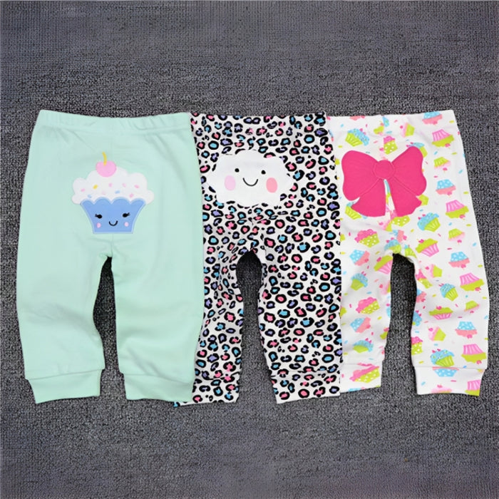 Casual 3Pcs Toddler Pajama Pants