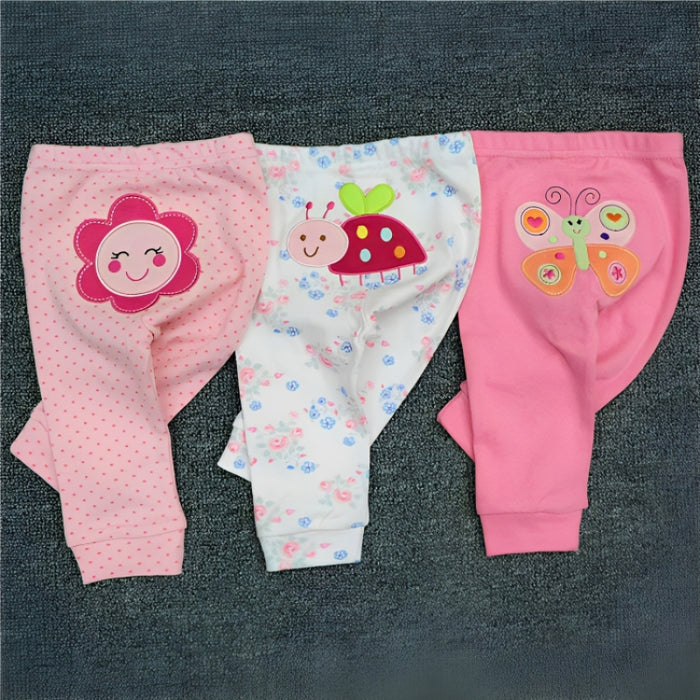 Casual 3Pcs Toddler Pajama Pants